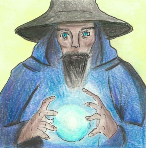 Psychic Wizard portrait