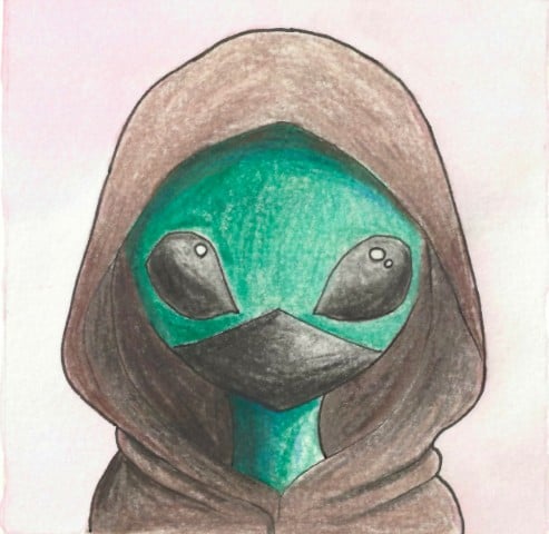 Rogue Alien portrait